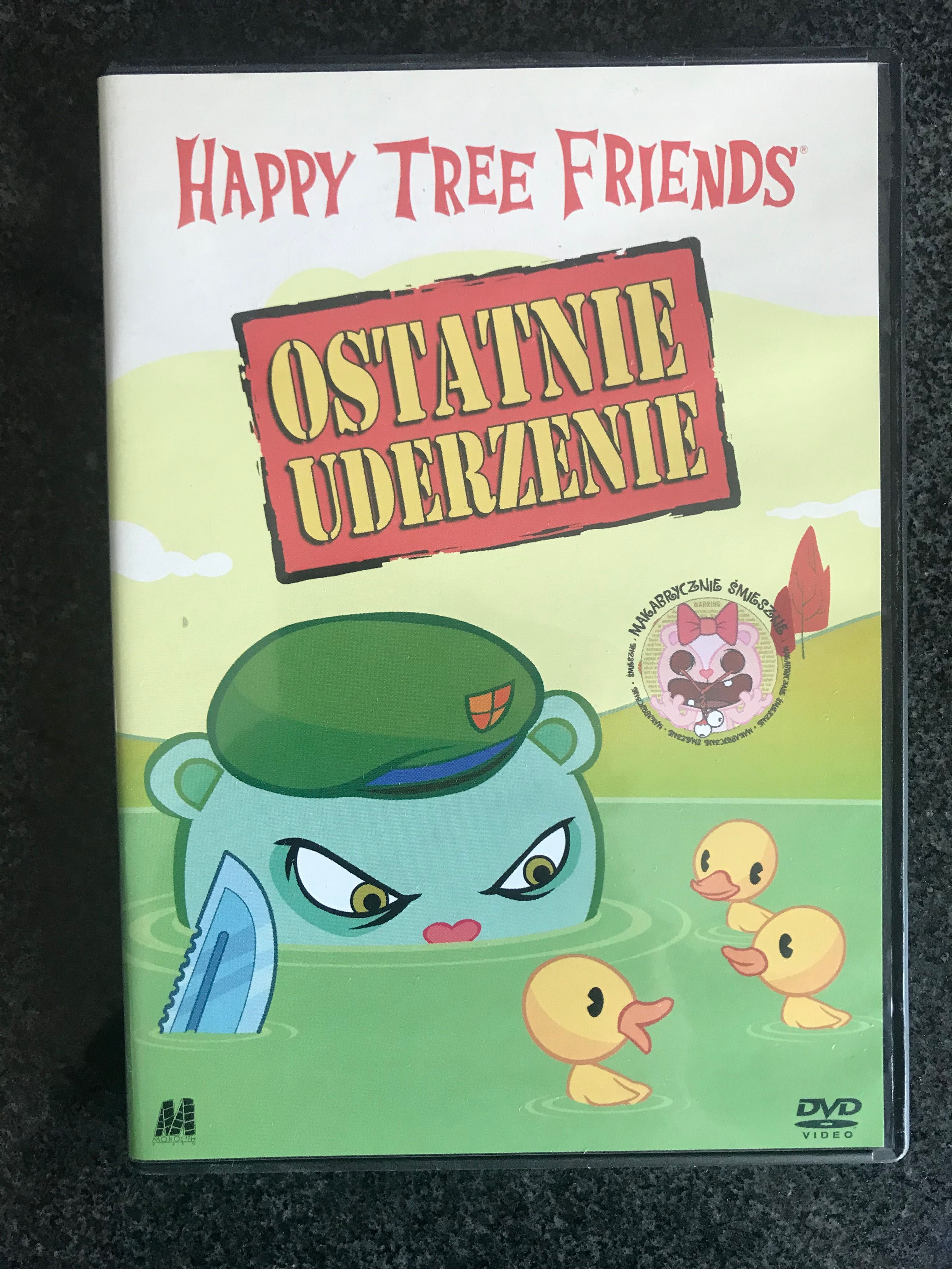 Film oryginalny DVD Tree Friends Ostatnie uderzenie płyta śmiesznie