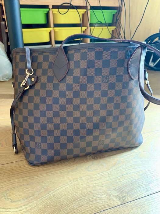 Сумка Louis Vuitton Neverfull GM чек последнее фото