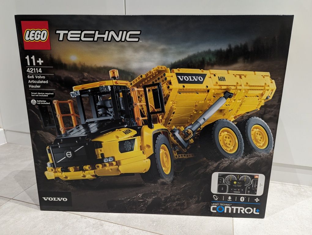 LEGO TECHNIC 42114 Wozidło przegubowe VOLVO 6x6