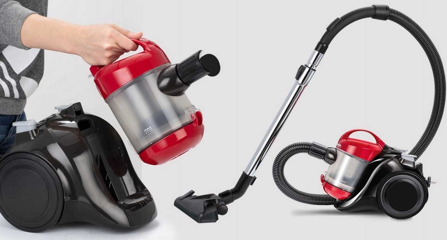 Nowy Odkurzacz Bezworkowy MPM MOD-60 / 700W MOCNY Bardzo Dobry
