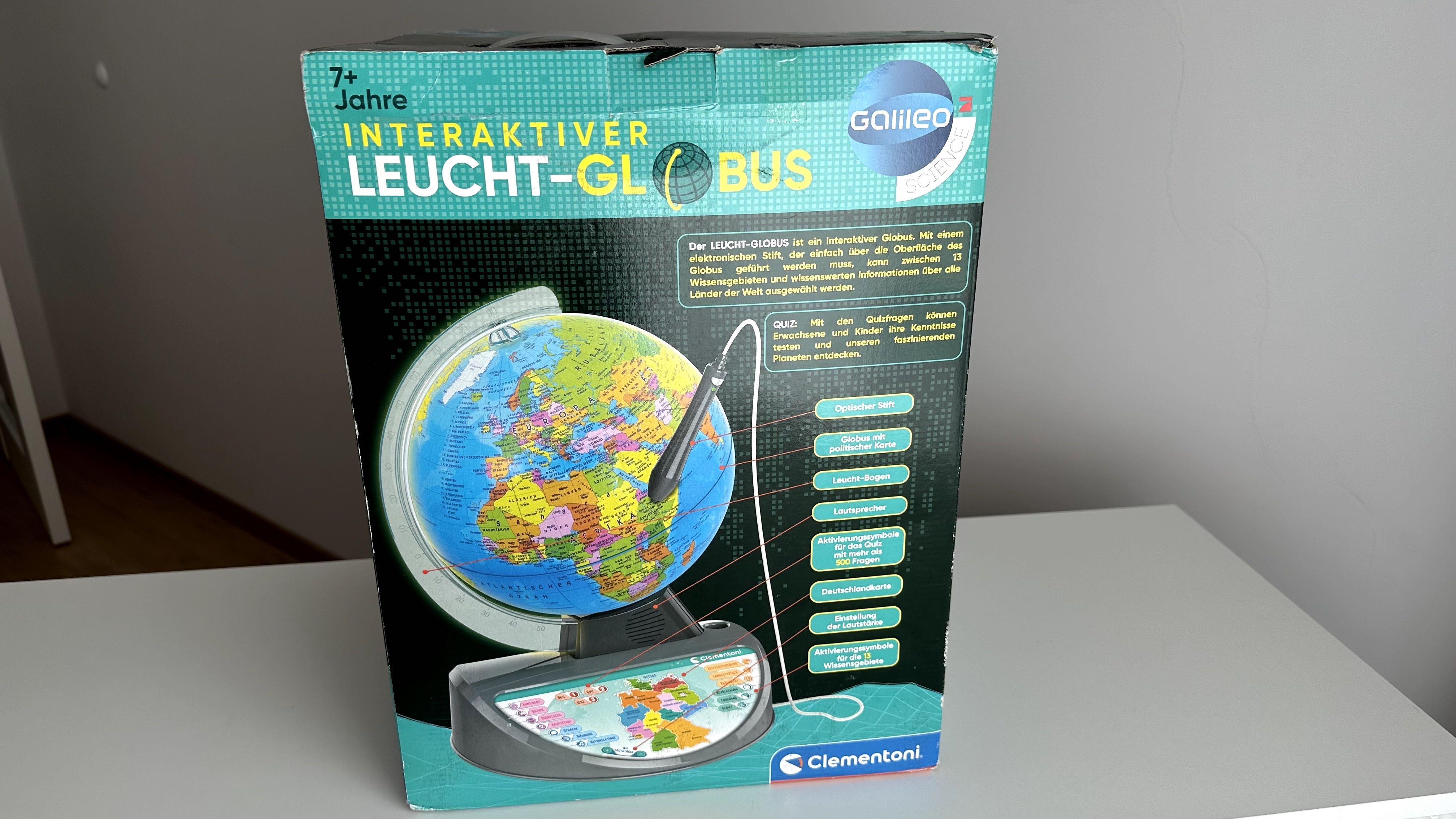 Globus Clementol Galileo - w języku niemieckim