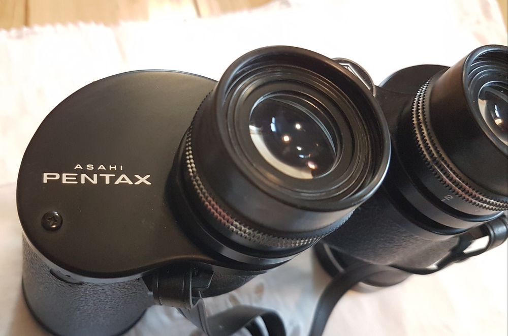 Lornetka PENTAX 8x40 Asahi JAPAN szerokokątną field 9,5° myśliwska