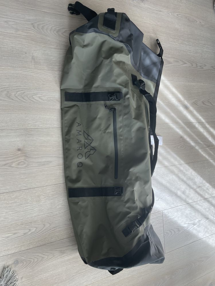 Torba sportowa AMAROQ, Duffelbag 130L z funkcją wózka i plecaka