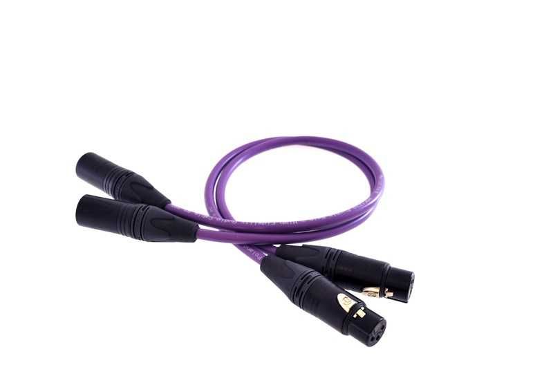 Melodika Purple Rain   Kabel 2XLR-2XLR - 2x0.5m /negocjuj cenę
