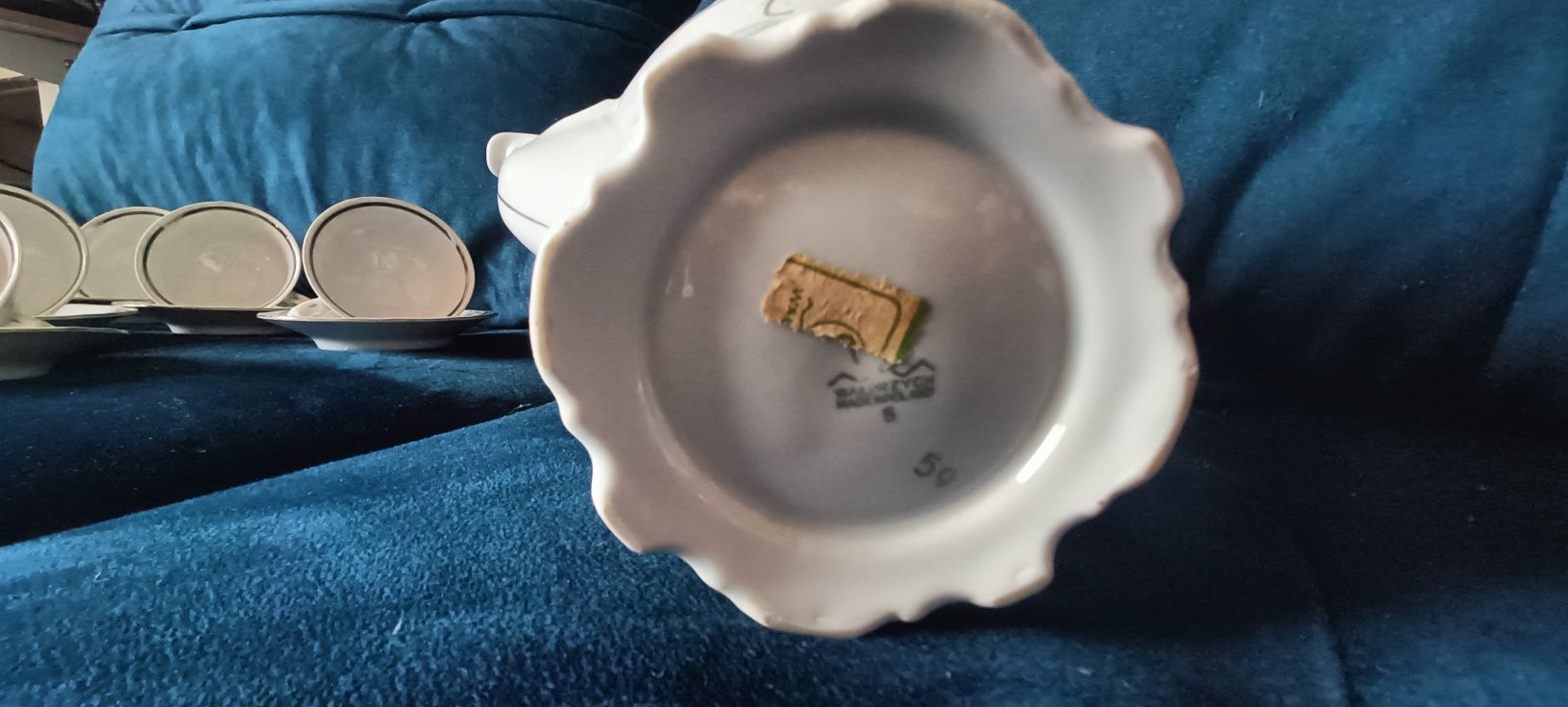 Porcelana Wałbrzych PRL zestaw