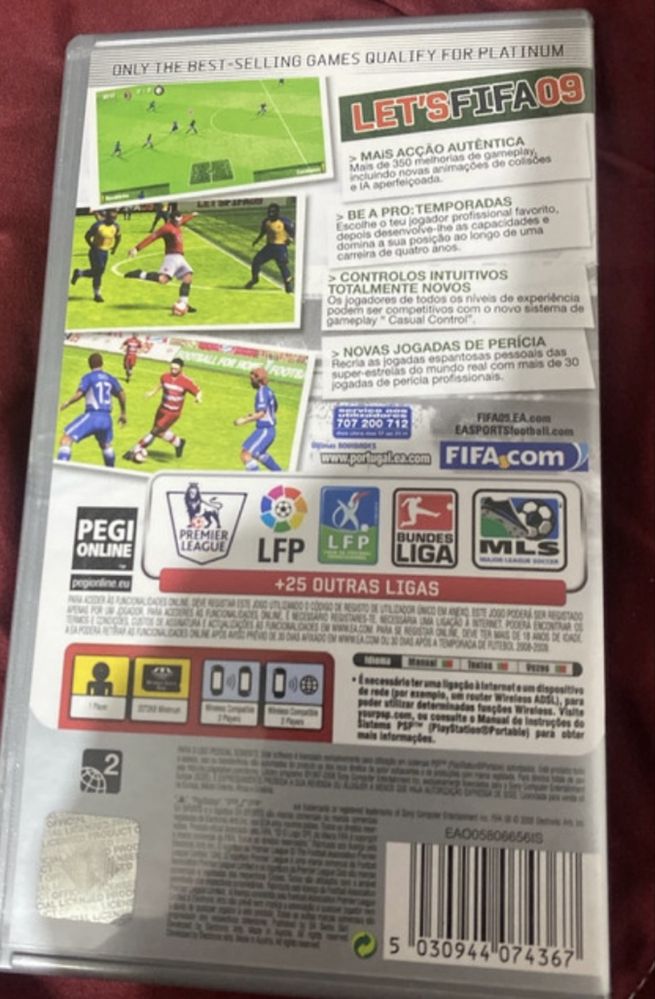 Fifa9 playStation portatil