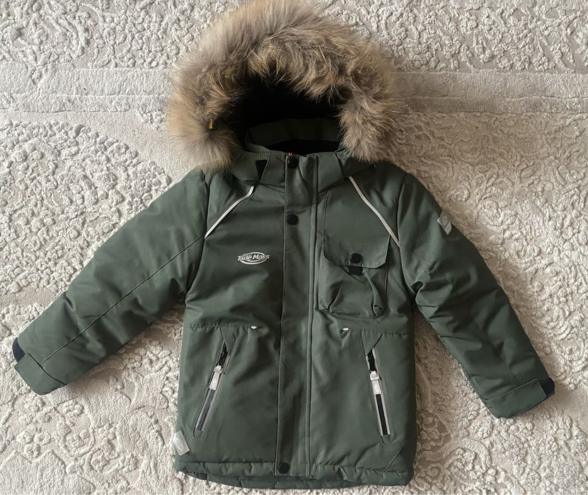 Зимовий дитячий термо комплект комбінезон на хлопчика 116-134 HR.Reimo