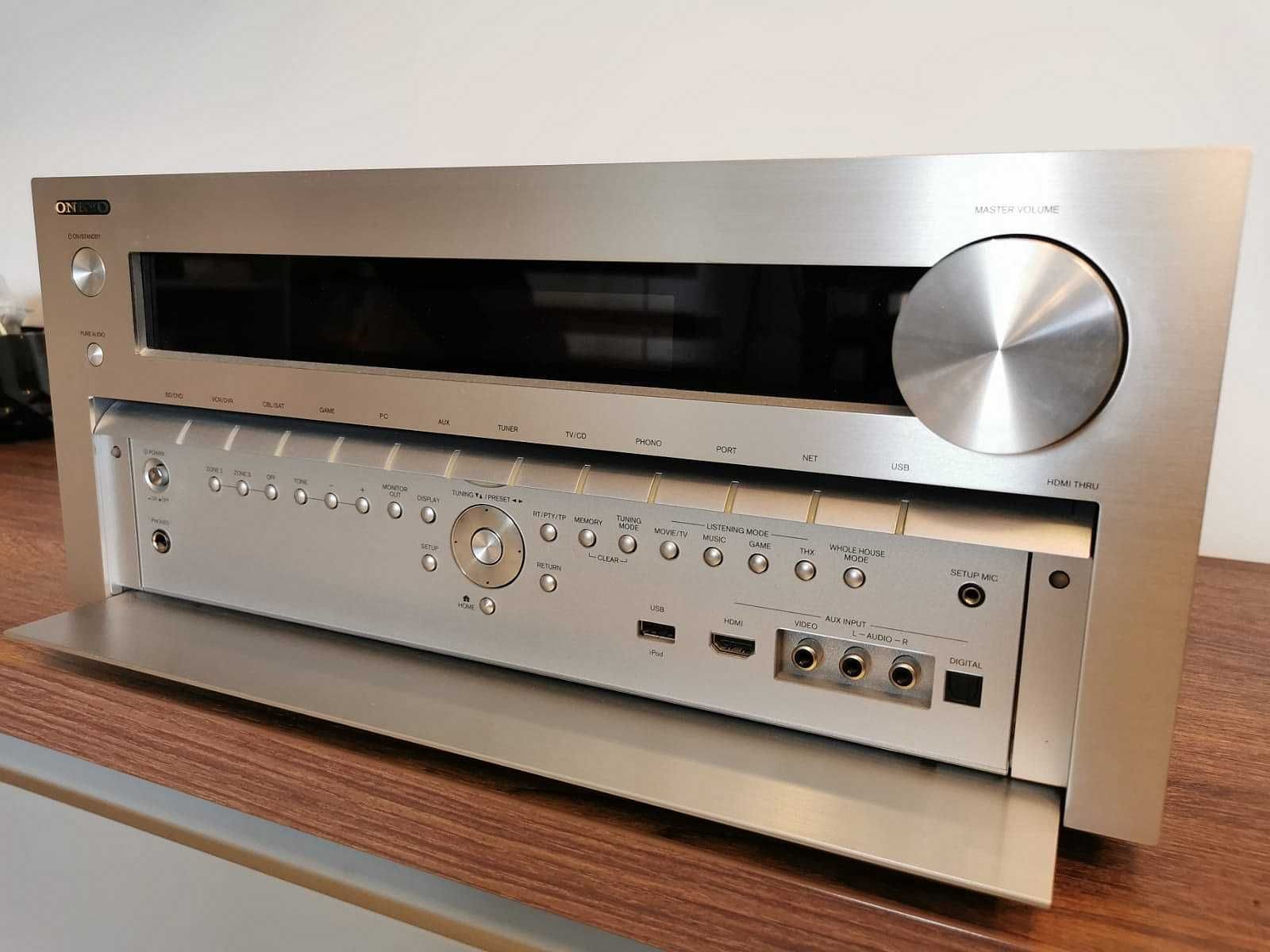 Amplituner ONKYO TX-NR809 7.2 Srebrny