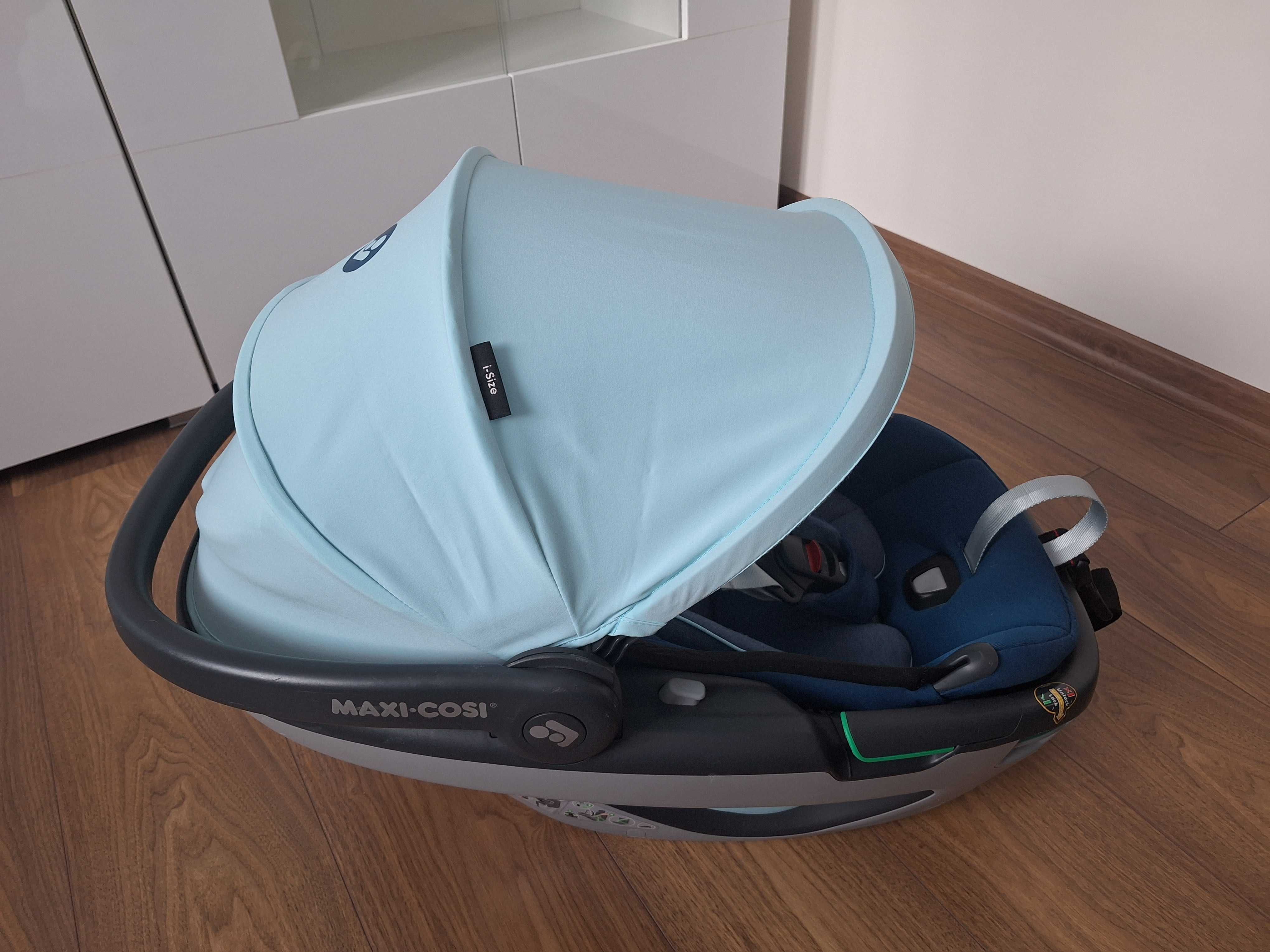 Maxi Cosi Coral i-Size do 12kg pas carry strap nosidełko fotelik