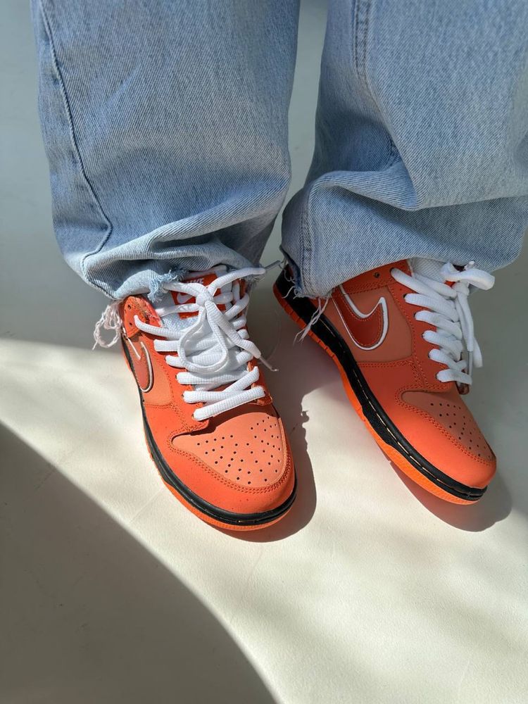 Sneakersy Nike sb dunk orange lobster