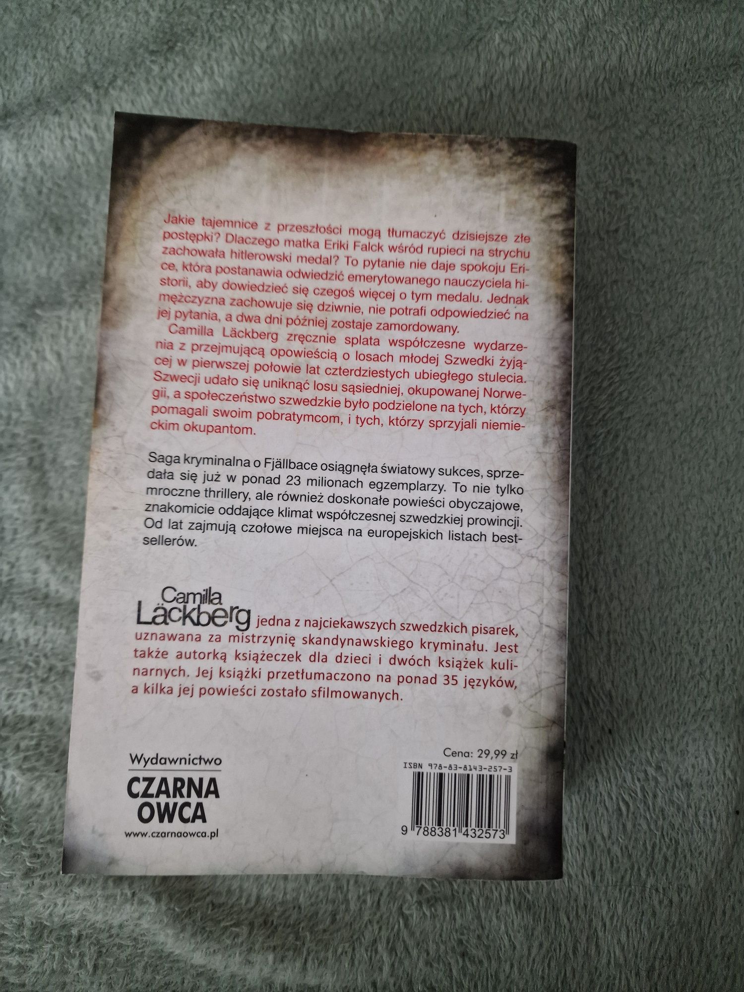 Camilla Lackberg "Niemiecki bękart"