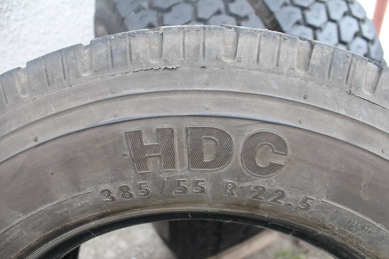 4x Continental HDC 385/55R22,5 385 55R22,5 16 mm