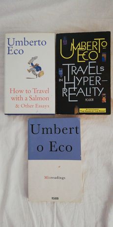 3 livros de Umberto Eco (portes grátis)
