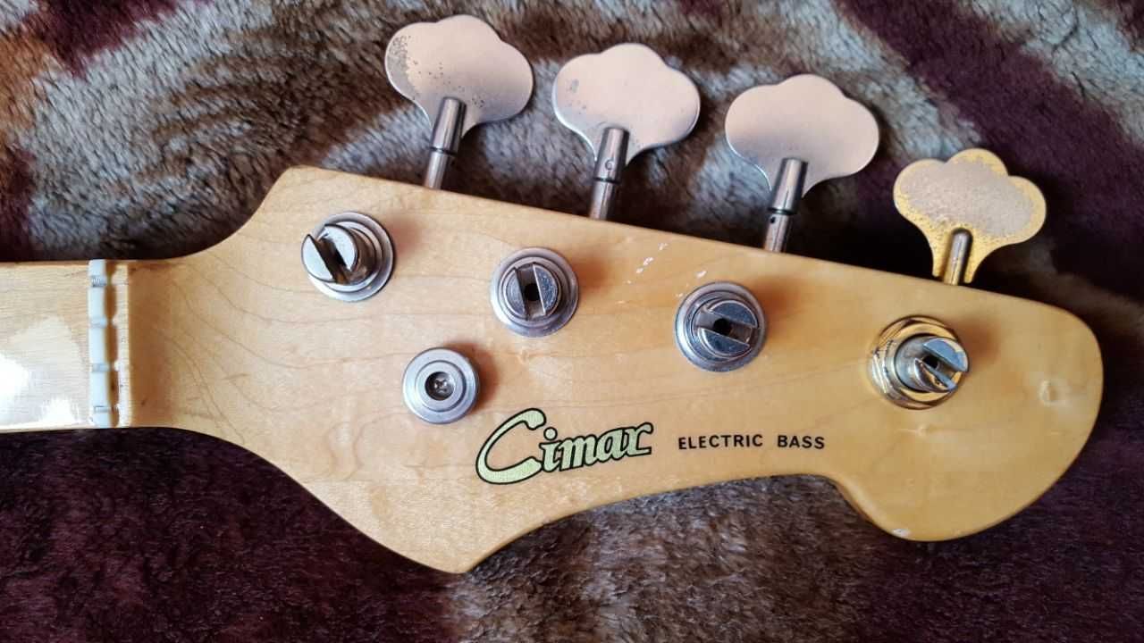Гриф бас-гитары Cimar PJ Bass Japan,1978-1982.