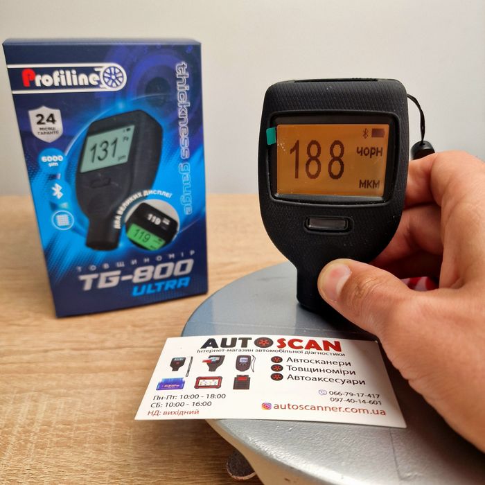 Найкращий товщиномір Profiline TG-800 Ultra. Гарантія 2 роки!