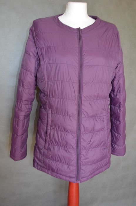 kurtka miejska pikowana fiolet 40/L