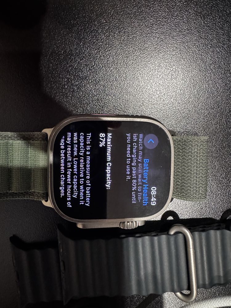 Apple Watch Ultra 1a Gen + 2 Pulseiras Originais