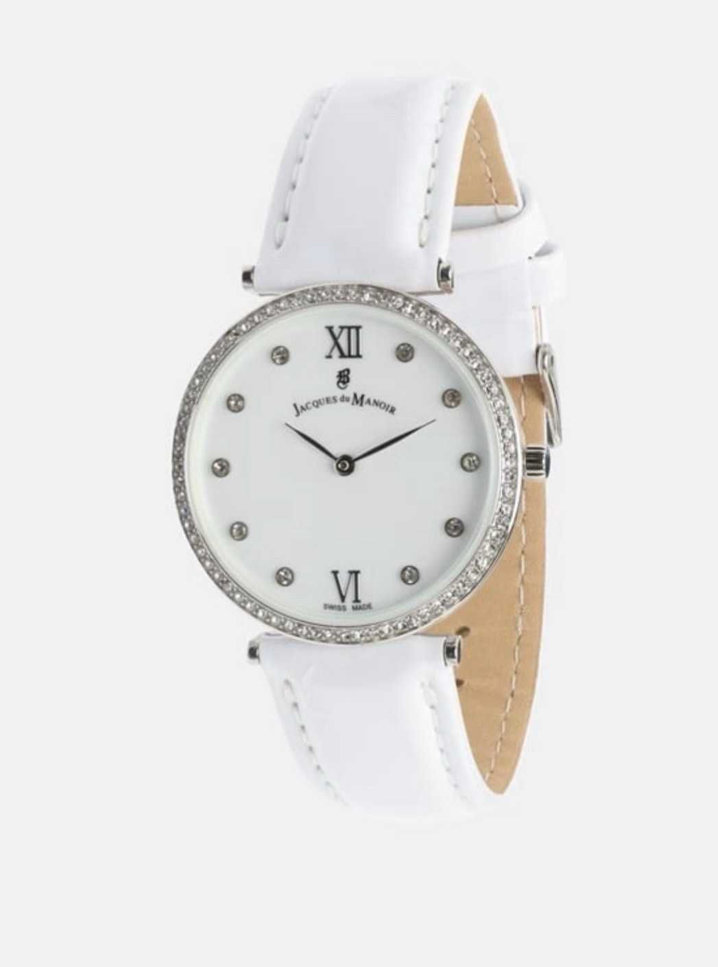 Жіночий годинник Jacques du Manoir SOC.09 білий Оригінал
