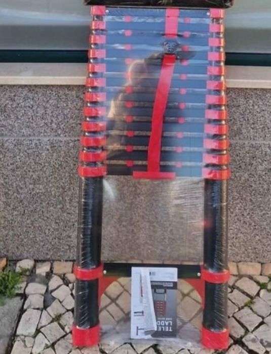 Escadas telescópica portátil Kraft müller 3.8M