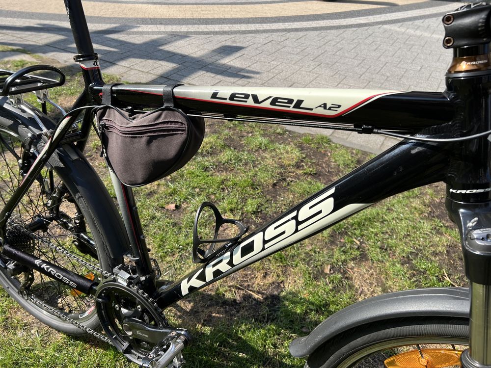 Rower górski Kross Level A2, Deore 3x10 Shimano, rozmiar L