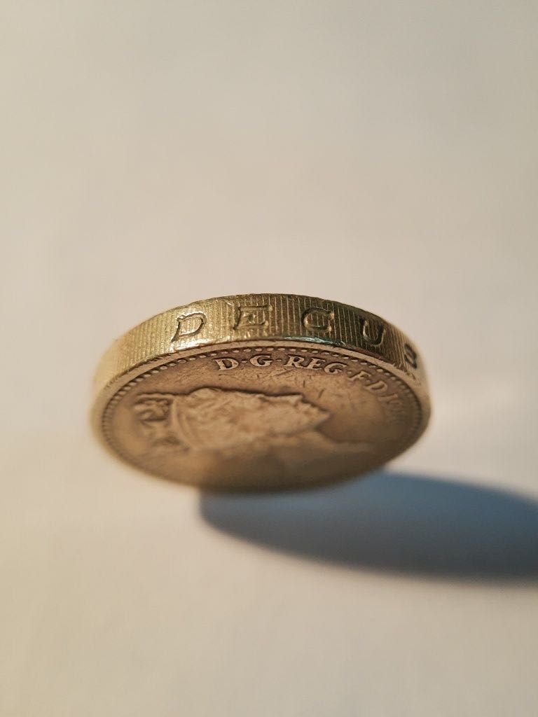 Moneta One Pound 1996 unikat