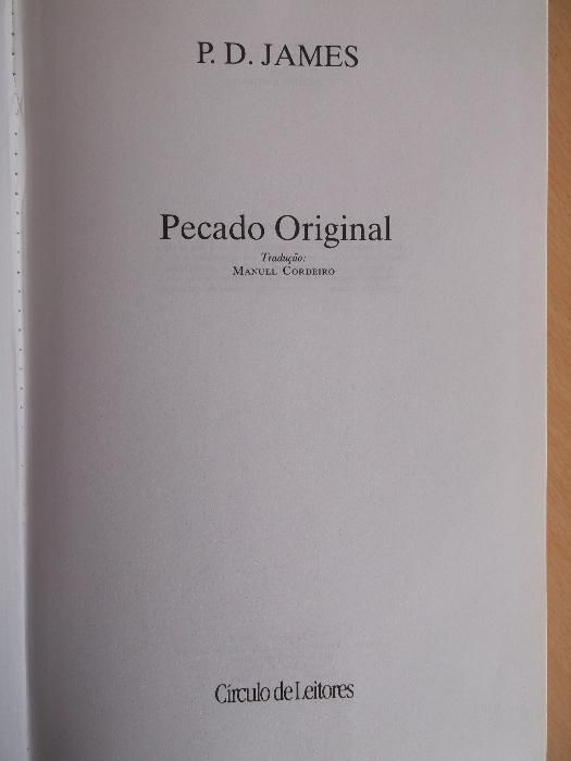 Pecado Original - P. D. James