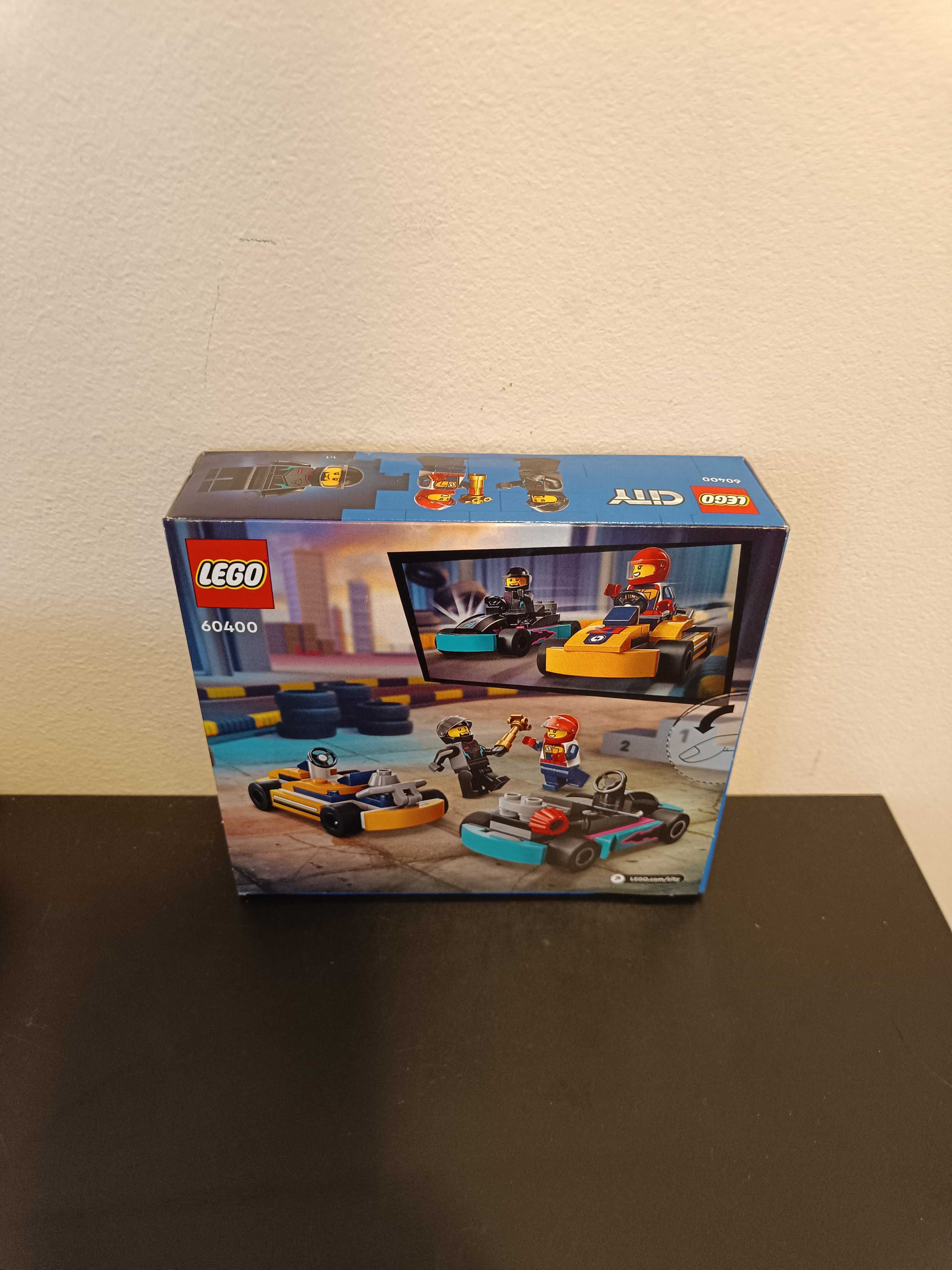 LEGO City gokarty i kierowcy wyścigowi