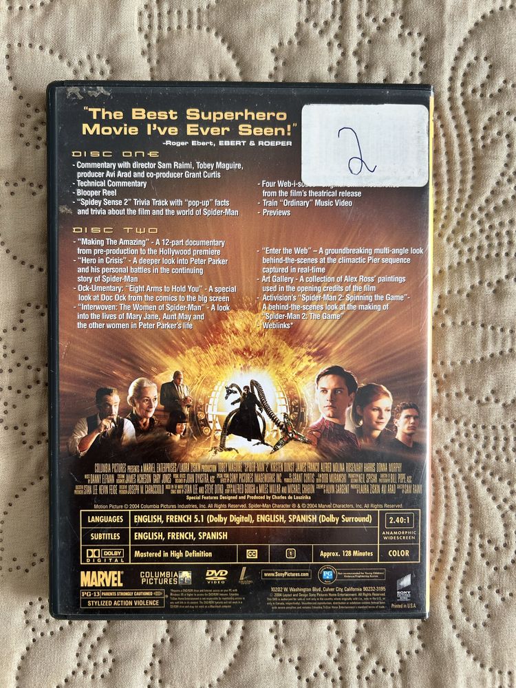 Spider-man 2 filme