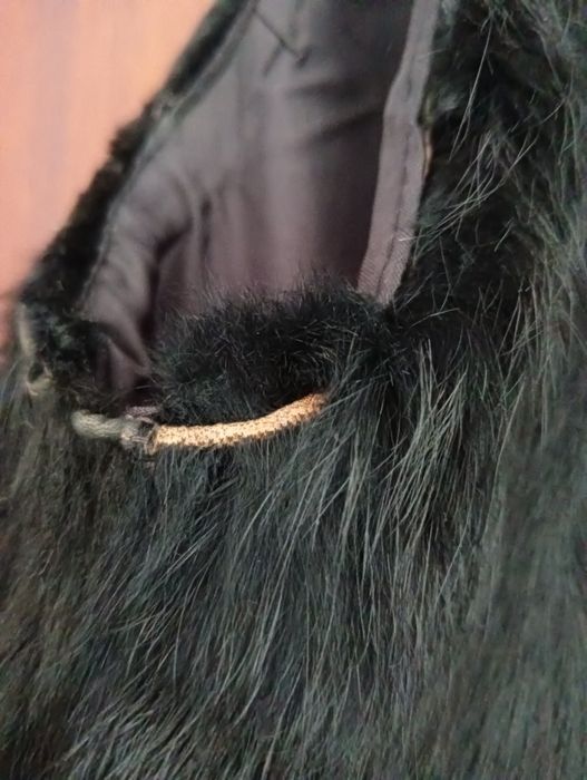 Colete pêlo de coelho