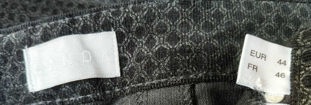 Spodnie sztruksowe damskie r. 44