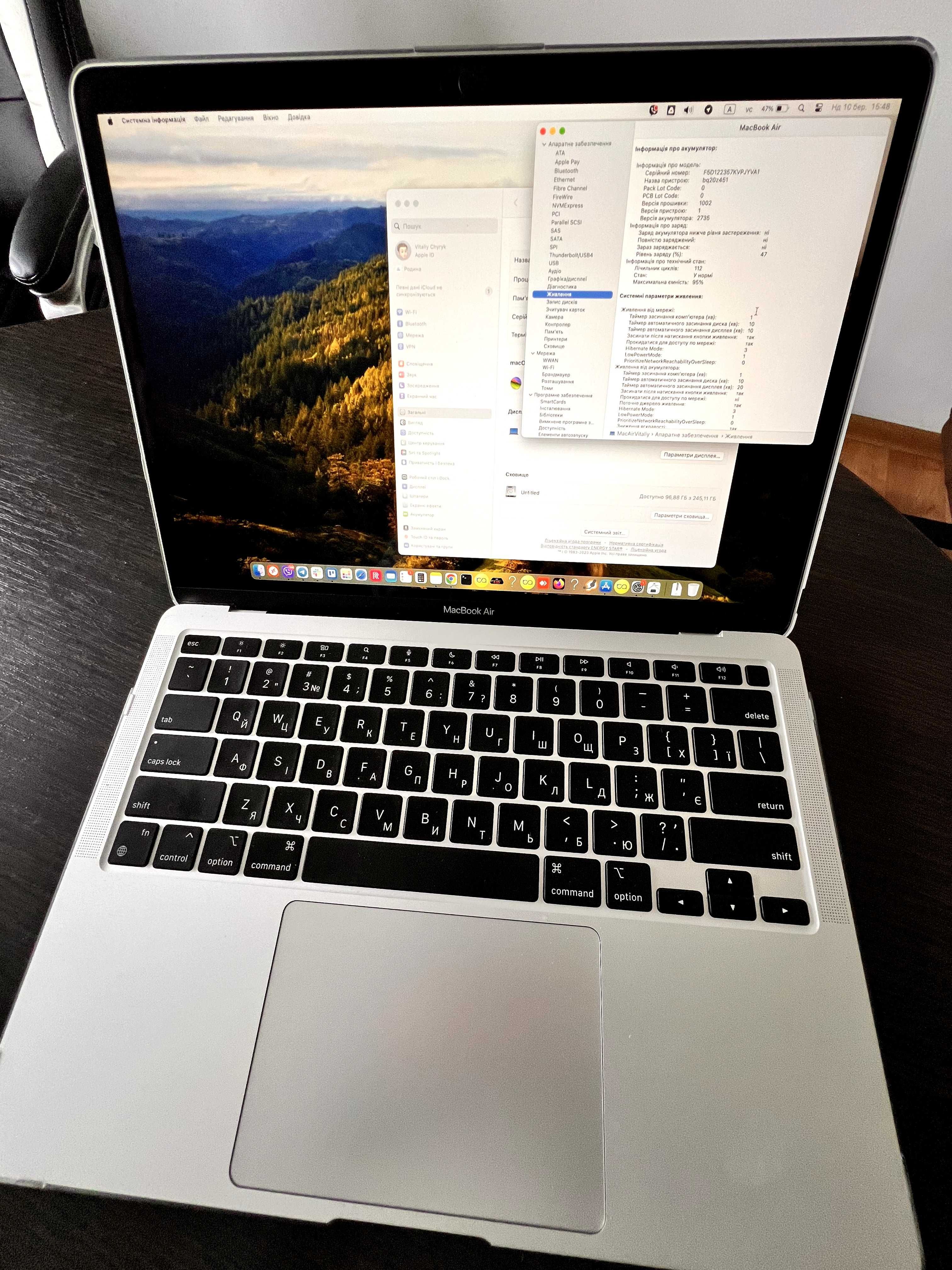 MacBook Pro 13" 2020 M1 8Gb 256 SSD