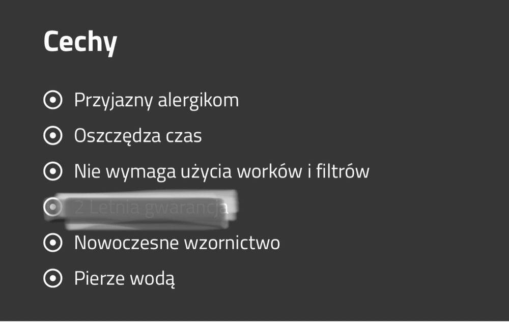 Odkurzacz na wodę piorący Welmax