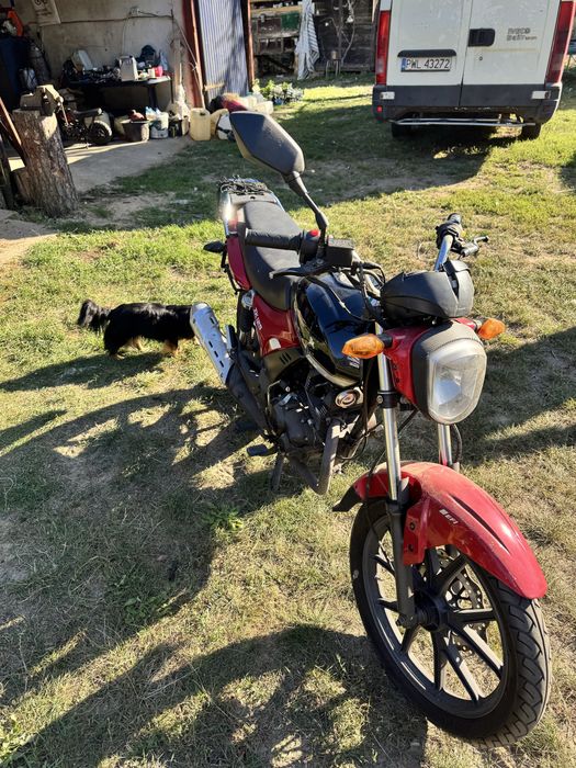 Romet zk 125fx  motor - Zamiana