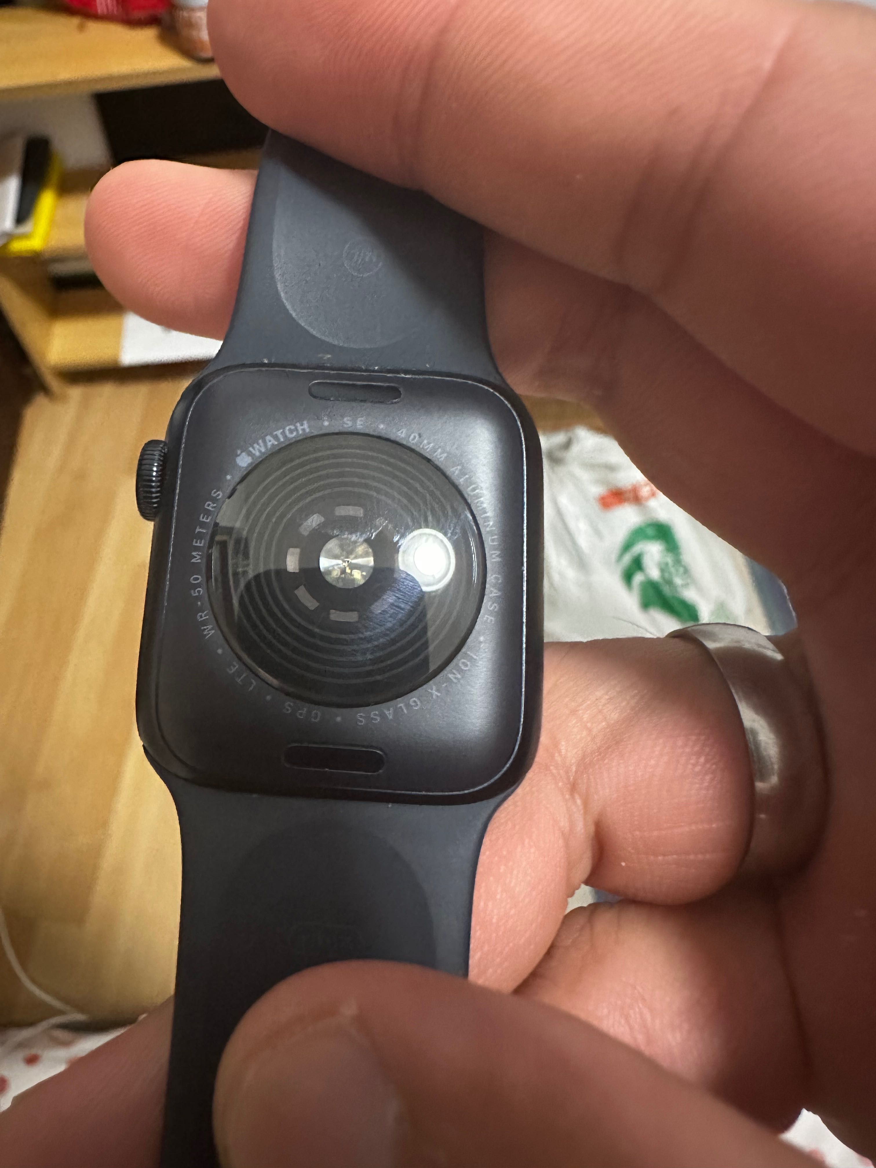 Apple Watch se 2 gen gps cellular 40mm preto sideral