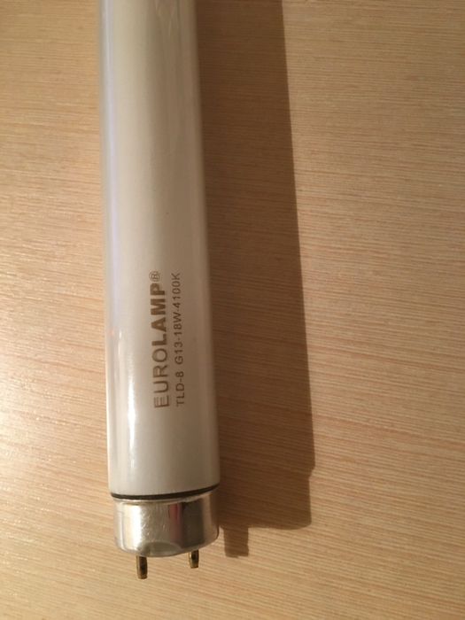 Лампи люмінісцентні 18W, G13, 4100К, 60 см.