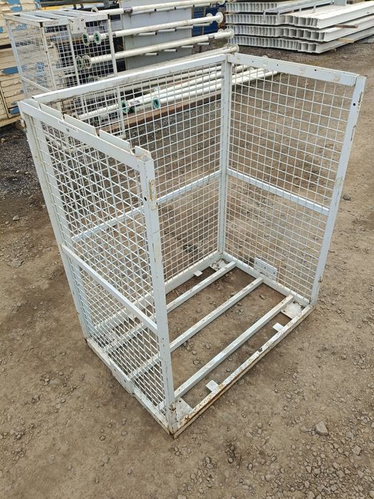 Kosz na drewno opakowania wózek transportowy