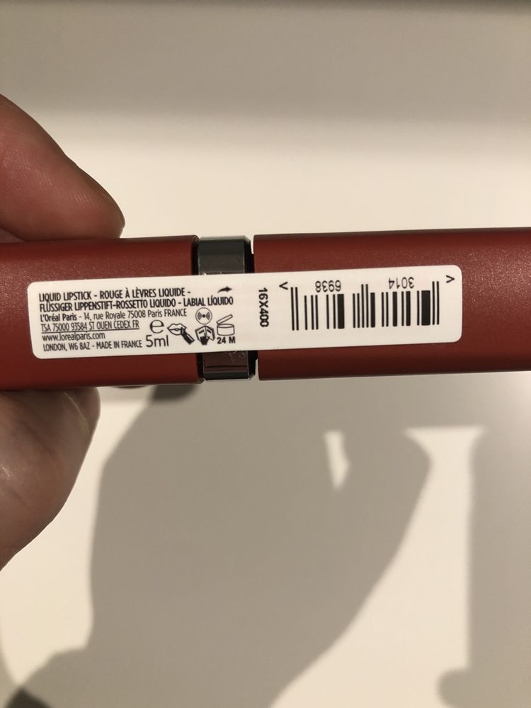 L’OREAL pomadka w płynie rouge à lèvres liquide 230 matte resistance