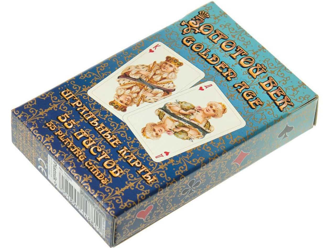 Игральные карты Piatnik Золотой Век 55 листов новые запечатанные