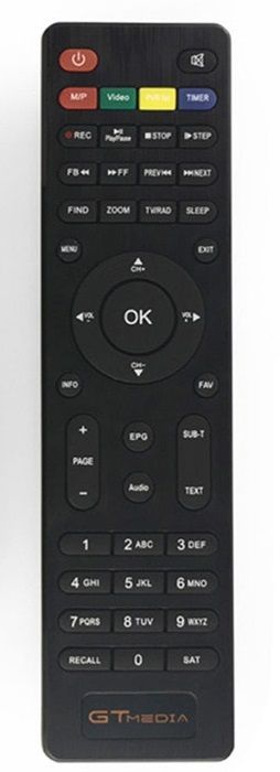 Control Remote FREESAT e GTMEDIA V7 e V8