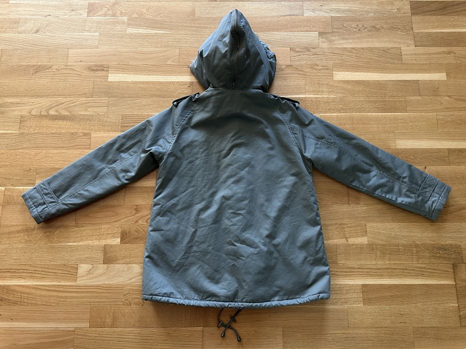 Sandro парка мех енота