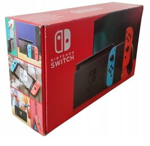 Oryginalne Karton Pudełko Opakowanie Nintendo Switch Instrukcja