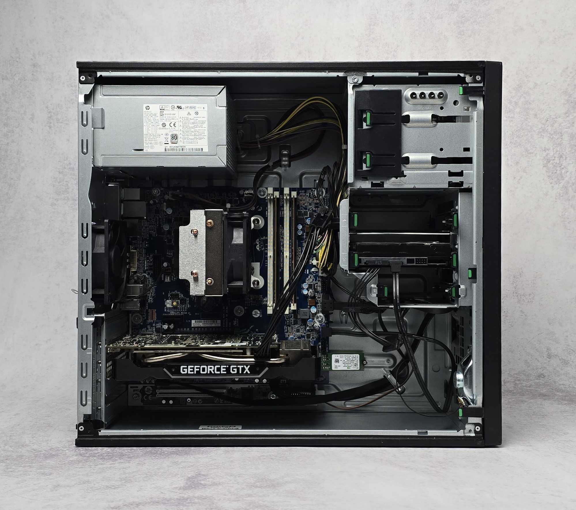 Комп'ютер HP Z240  Xeon E3-1270v6 16Gb/NVMe256Gb+750Gb GTX1660Ti/Super