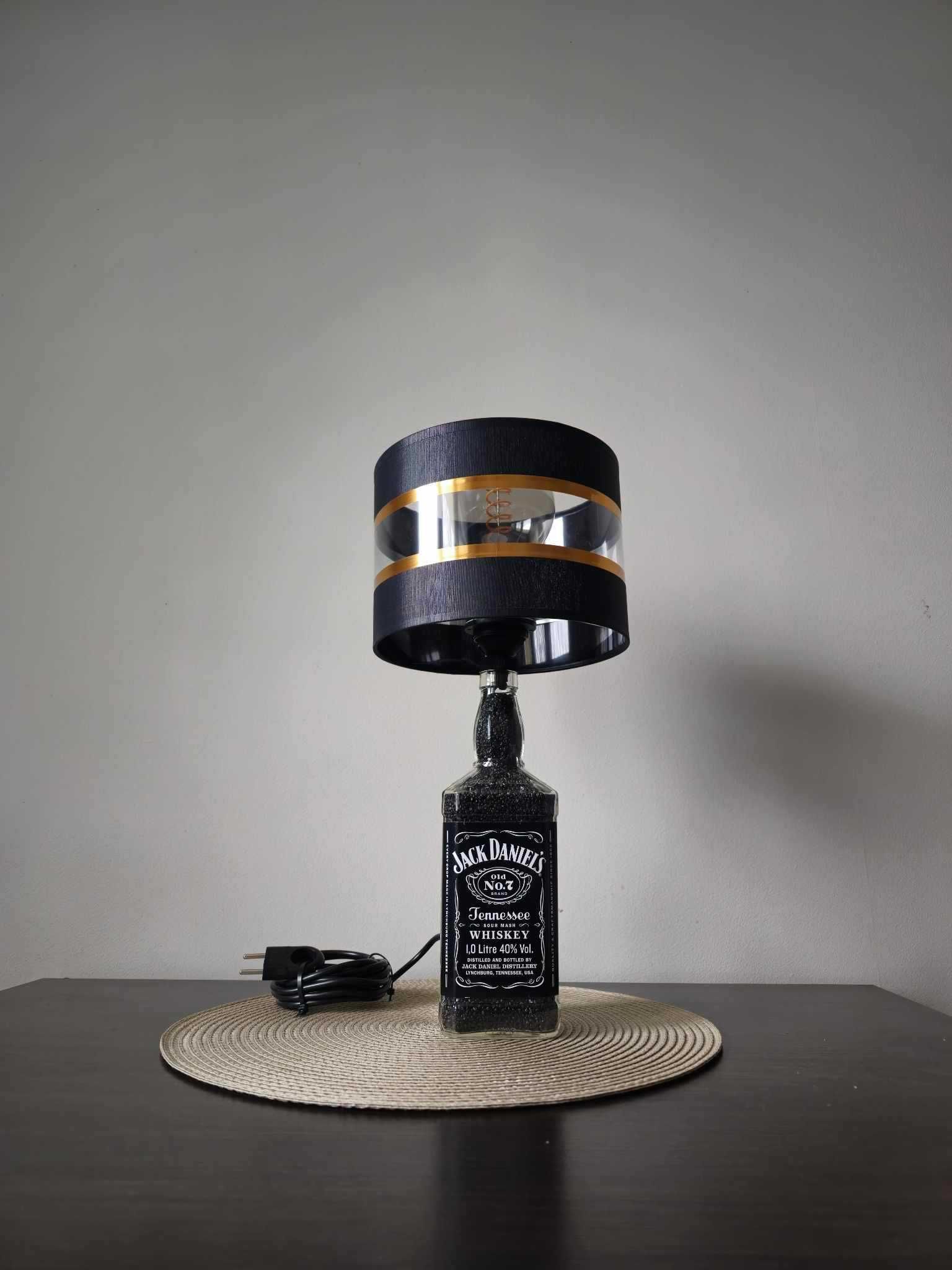 Oryginalna lampka retro z butelki Jack Daniel's