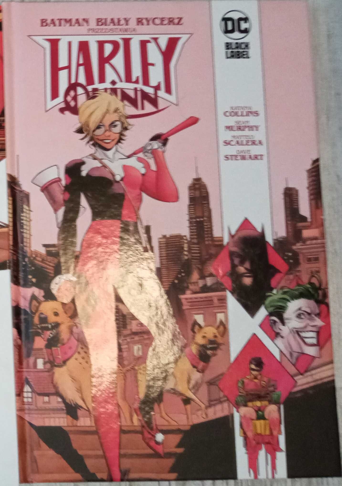 Komiks DC Black Laber "Batman Biały Rycerz Harley Quinn"