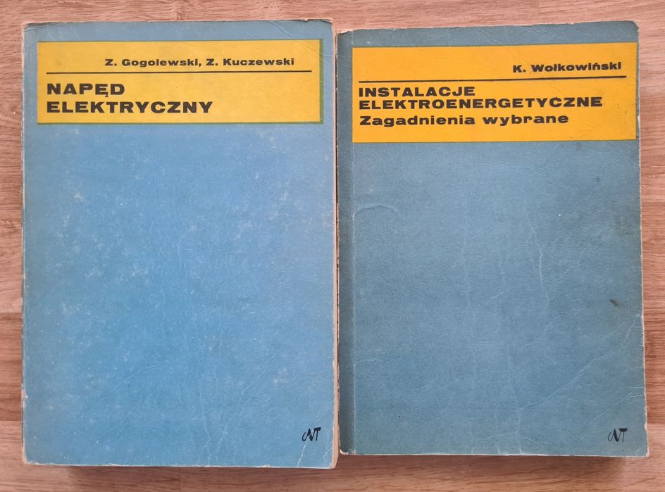 Napęd elektryczny, Instalacje elektroenergetyczne - Dwie książki