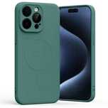 Mercury Magsafe Semi-Silicone Iphone 15 Pro Max Zielony /Green