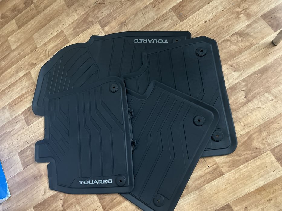Коврики Оригінал VW Touareg 3 7L 7P 76106150082V Оригинал велюр,резина