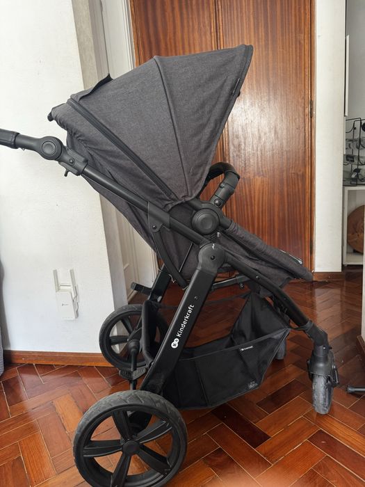 Carrinho de bebé KinderKraft 3 em 1