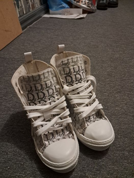 Кросівки діор з логоманією