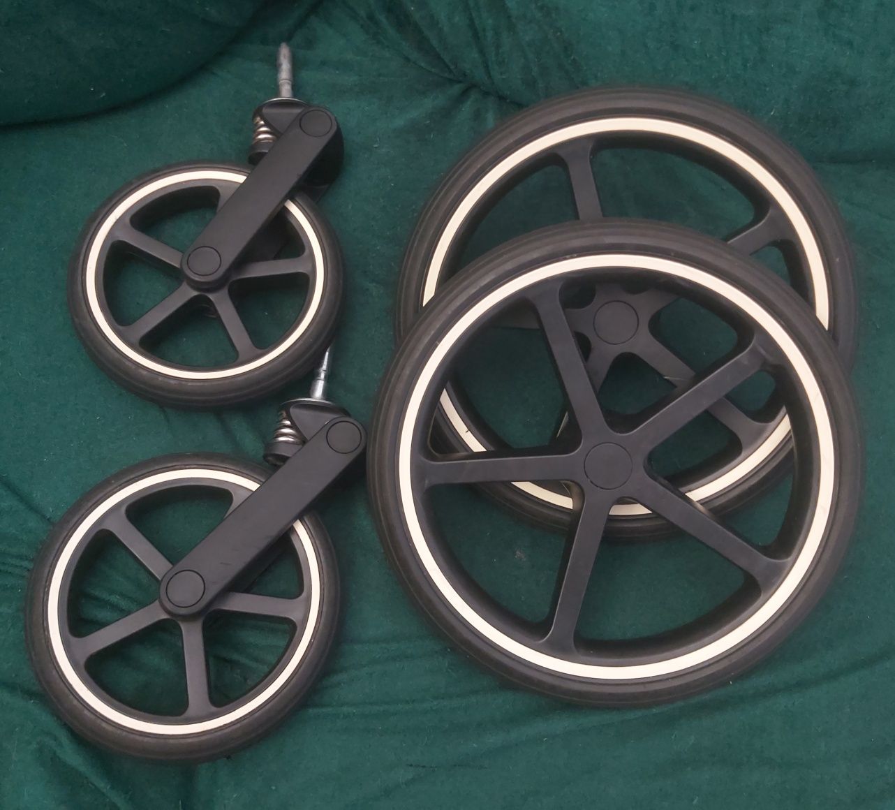 Komplet kółek cybex priam